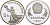 Китай 5 юаней 1990 футбол, вратарь KM 247 серебро PROOF 1077-5-53