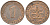 ФРГ 1 пфенниг 1950 D KM 105, J.380 сталь плакированная медью 4174-611