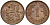 Финляндия 1 марка 1941 S KM 30a медь 4580-1268