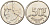 БЕЛЬГИЯ 50 ФРАНКОВ 1989 BELGIQUE, БОДУЭН I (1951-1993) KM 168 никель 4398-722