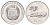 КНДР 1/2 чона 2002 Мир животных - Толсторог KM 189 алюминий UNC 3896-345