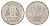 Индия 1 рупия 2002 KM 92.2 нержавеющая сталь UNC 4579-945