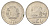 Румыния 1 лей 1966 трактор KM 95 сталь плакированная никелем 4703-755