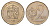 Чехословакия 2 кроны 1990 KM 75 медно-никель UNC 4678-654