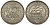 Германия 3 марки 1927 A, 100 летие основания Бремерхафена J. 325, KM 50 серебро 00-804-66