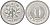 ЯПОНИЯ 1 ЙЕНА 1965 40 ГОД KM 74 алюминий 4364-1941