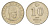 Турция 10 курушей 2005 KM 1166 медь никель цинк 4632-256