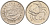 Мальта 5 центов 1986 краб KM 77 медно-никель 4516-214