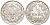 ГЕРМАНИЯ 1/2 МАРКИ 1916 G KM 17 J.16 серебро 4549-768