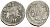Русское Царство копейка 1547-1584 Иван IV Васильевич, Новгородский  монетный двор, 0,67 ГР ГиК №77 серебро 262-319