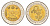 Западная Африка (BCEAO) 200 франков 2003 KM 14 биметалл UNC 4671-157