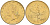 Италия 20 лир 1991 R, дубовый лист KM 97.2 алюминиевая бронза  UNC  4594-835