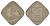 Британская Индия 2 анны 1936 Георг V (1910-1936) KM 516 медно-никель 75-1856