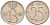 Бельгия 25 сантимов 1968 Belgique, Бодуэн I (1951-1993) KM 153.1 медно-никель 4564-138