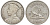 Фиджи 1 шиллинг 1935 Георг V (1910-1936), парусник KM 4 серебро    91-1014
