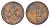 Франция 2 соля 1741 Людовик XV (1715-1774) KM 500 серебро 4651-1058