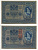 АВСТРИЯ 1000 КРОН 1919 КРАСНАЯ ВЕРТИКАЛЬНАЯ НАДПЕЧАТКА НА 1902 Pick 59 бумага 6280-51-1