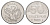 Бразилия 50 крузейро 1983 KM 594.1 нержавеющая сталь UNC 4642-1233
