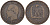 ФРАНЦИЯ 5 САНТИМОВ 1855 W, НАПОЛЕОН III (1852-1870) KM 777.7, LA FRANC 116.28 бронза 28-656