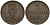 Ганновер 1 пфенниг 1851 B, Эрнст Август (1837-1851) KM 201.1, AKS 129, J. 74 медь 4608-1069
