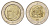 Марокко 5 дирхамов 2002 AH 1423, год-тип Y 109 биметалл 4703-745