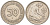 ФРГ 50 пфеннигов 1950 F J 384, KM 109.1 медно-никель 63-312