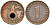 Германия 1 рейхспфенниг 1939 E KM 89, J. 361 бронза 4567-1069