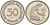 ФРГ 50 пфеннигов 1968 G J 384, KM 109.1 медно-никель  PROOF  1094-4-53
