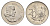 ЮАР 20 центов 1965 Ян ван Рибек (1619-1677), Suid Africa, легенда на африкаанс, цветок протея KM 69.2 никель 4693-646