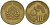Марокко 10 сантимов 1974 AH1394, Аль Хассан II (1962-1999), FAO Y 60 медь алюминий никель 4154-963