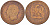 Франция 5 сантимов 1855 B, Наполеон III (1852-1870) KM 777.2, LE FRANC 116.19 бронза 108-351