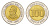 Эквадор 100 сукре 1997 70 лет Центробанку KM 101 биметалл UNC 4697-437