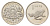 Латвия 1 лат 2010 Лягушка KM 108 медно-никель UNC 4652-1032
