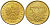 Польша 5 грошей 1999 MW KM 278, Parchimowicz 703f латунь UNC 4516-1157