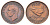 Великобритания 1 фартинг 1950 Георг VI (1936-1952) KM 867, Spink 4119 бронза 4697-631