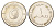 ОАЭ 1 дирхам 1998 15 лет Женской Ассоциации KM 38 медно-никель UNC 4646-832