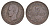 Греция 5 лепт 1869 B, Георг I (1863-1913) KM 42 медь 4654-1037