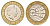 Великобритания 2 фунта 2001 Елизавета II (1952-2022), столетие трансатлантическому радио KM 1014, Spink 4572 (K11) биметалл 4110-1416