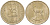 ОАЭ 25 филсов 1973 антилопа KM 4 медно-никель UNC 3851-1044